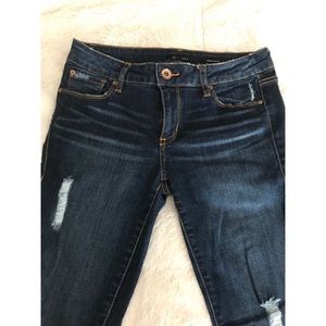 15 Brand Sunset Skinny Jean in Dark Wash